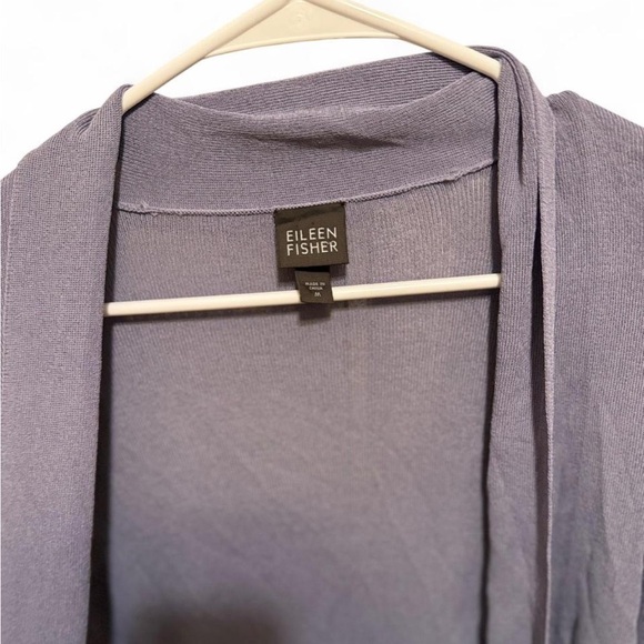 Eileen Fisher Women's blue Grey Cardigan - Picture 2 of 5